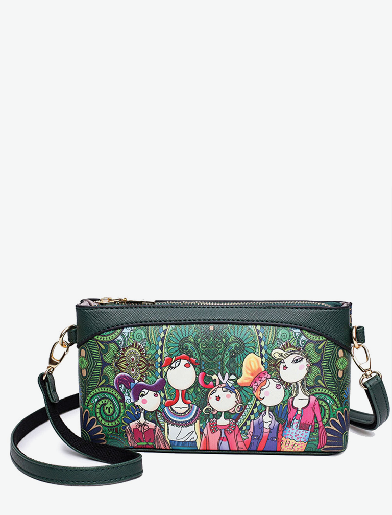 Character Design Leather purse Character Design Leather purse