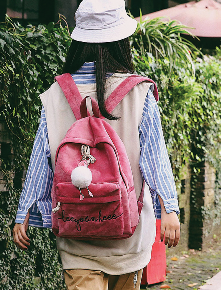 Swans Embroidery Backpack Swans Embroidery Backpack