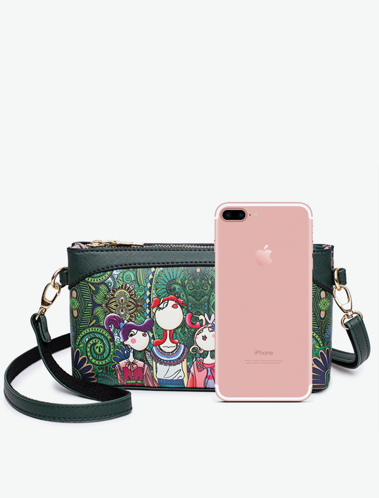 Character Design Leather purse Character Design Leather purse