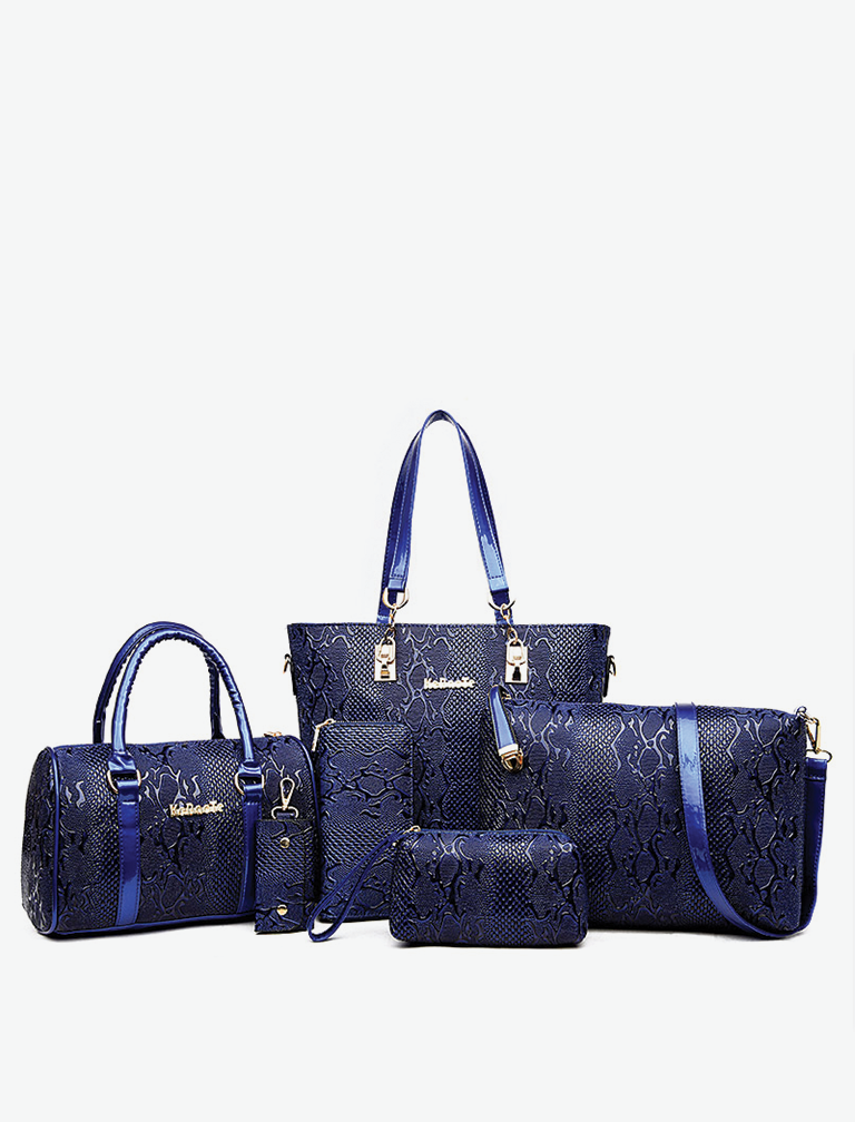 Serpentine Pattern Bag Set Serpentine Pattern Bag Set