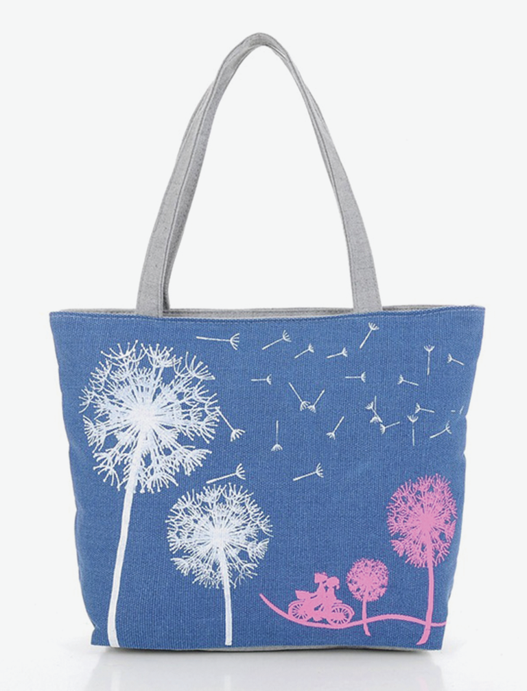Dandelion Canvas Shoulder Bag Dandelion Canvas Shoulder Bag