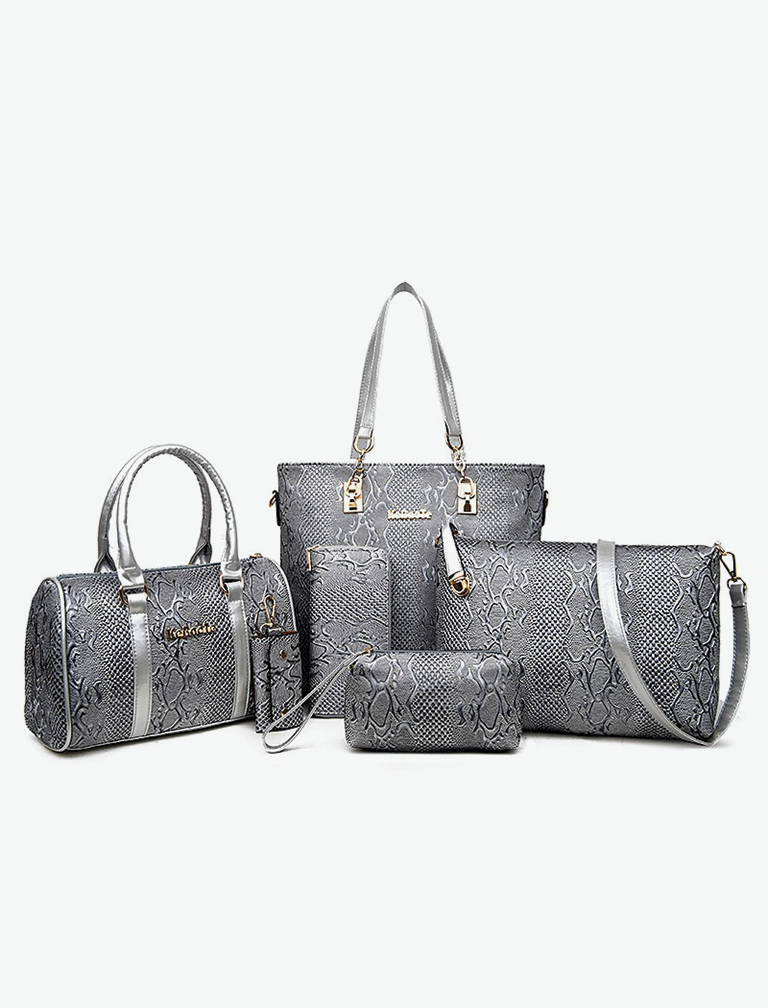 Serpentine Pattern Bag Set Serpentine Pattern Bag Set