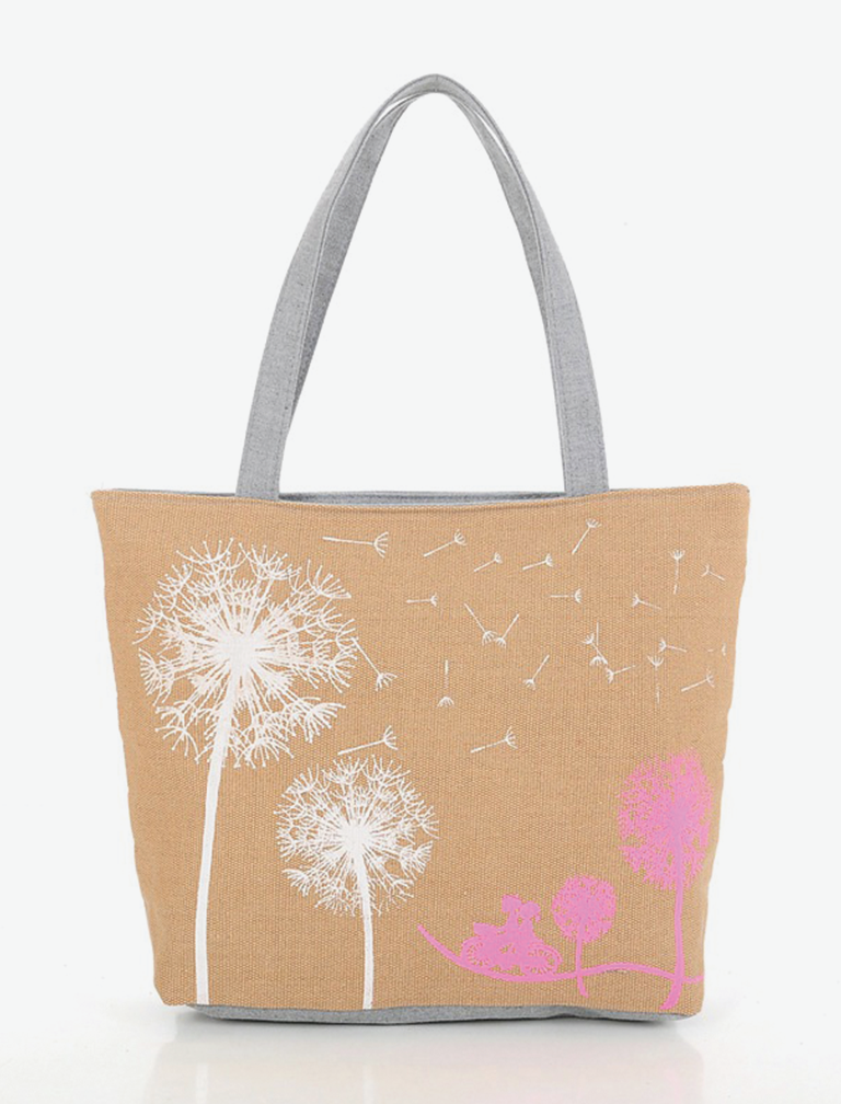 Dandelion Canvas Shoulder Bag Dandelion Canvas Shoulder Bag