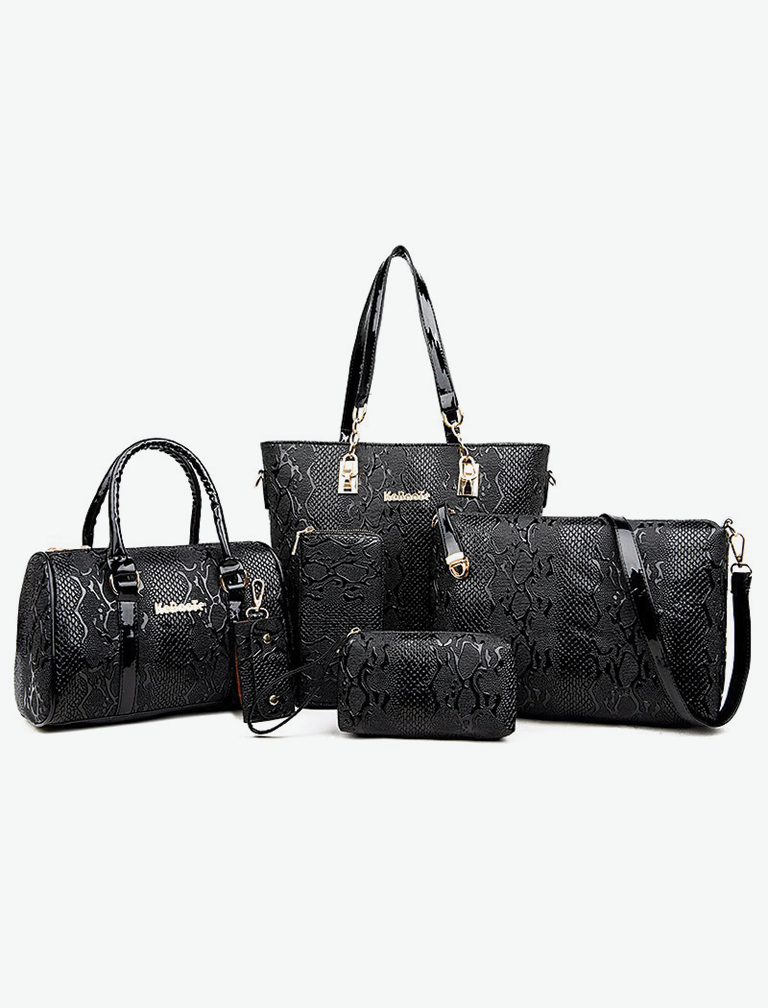 Serpentine Pattern Bag Set Serpentine Pattern Bag Set