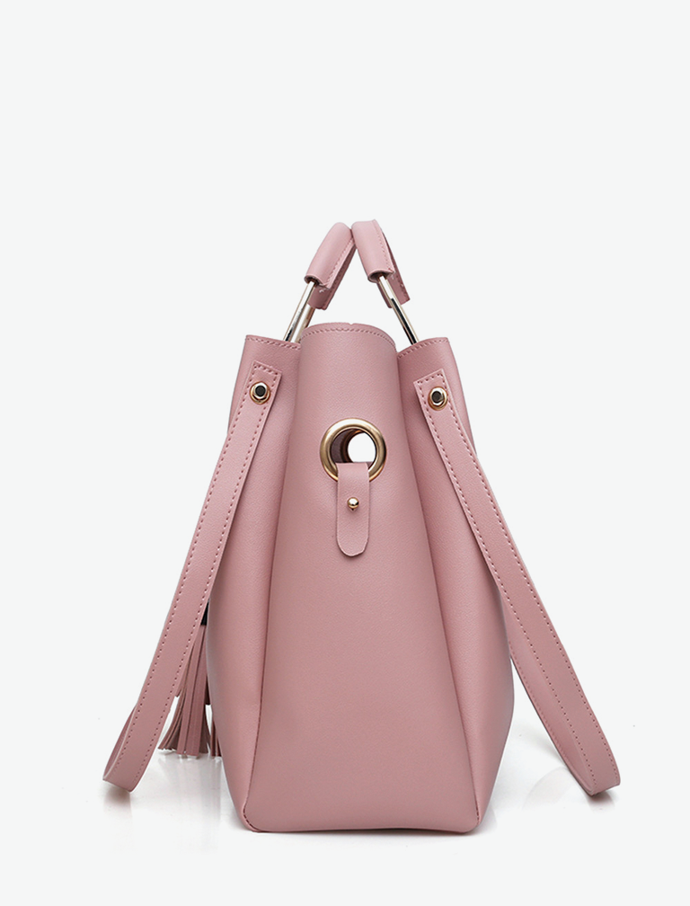 Tassel Metal Handle Bag & Purse Tassel Metal Handle Bag & Purse