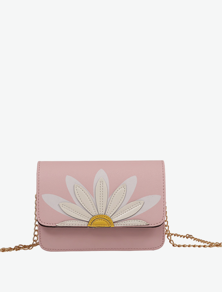 Flower Embroidery Shoulder Bag Flower Embroidery Shoulder Bag