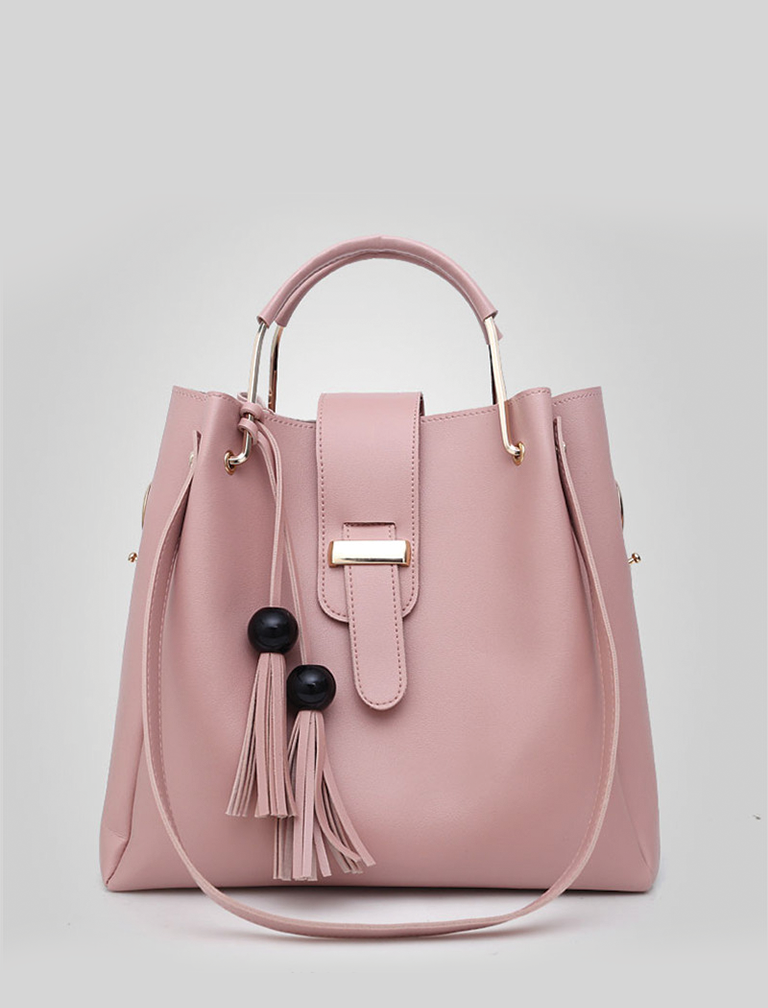 Tassel Metal Handle Bag & Purse Tassel Metal Handle Bag & Purse