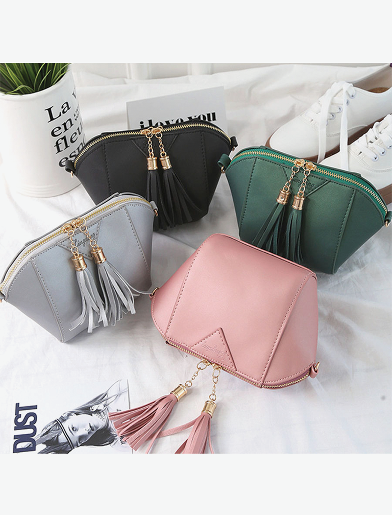 Solid Mini Saddle Evening Purse Solid Mini Saddle Evening Purse