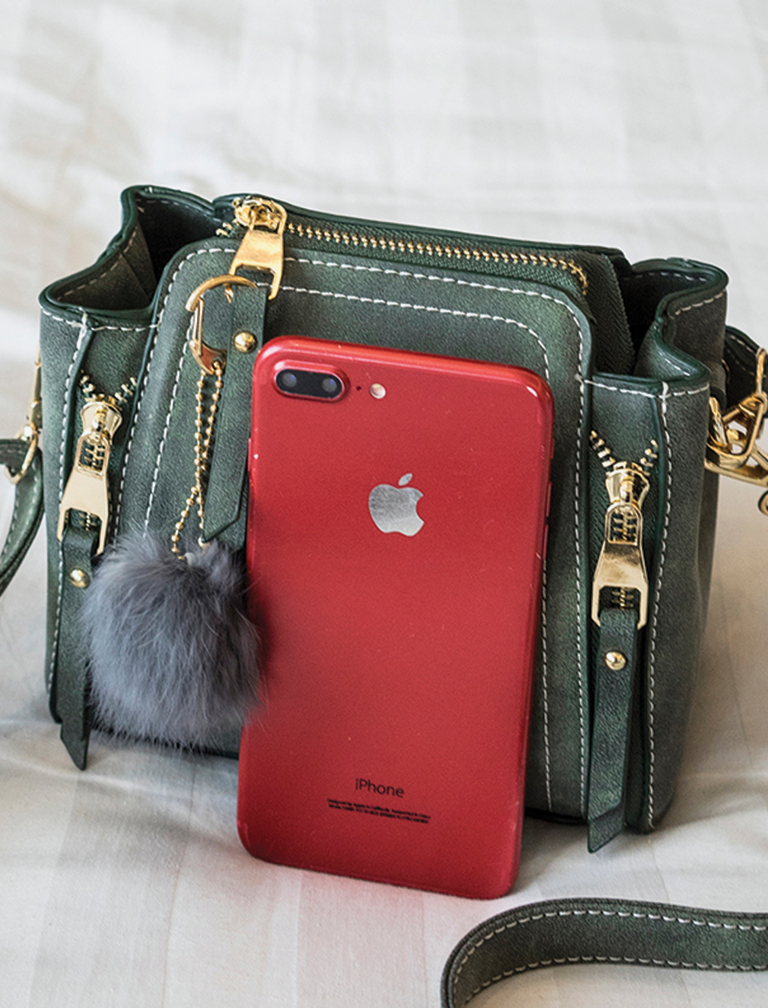 Furball Faux Suede Shoulder Bag Furball Faux Suede Shoulder Bag