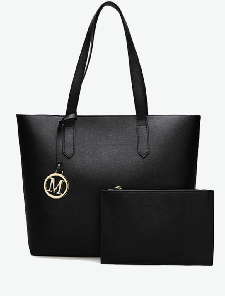 Sequined Letter M Tote Bag Sequined Letter M Tote Bag