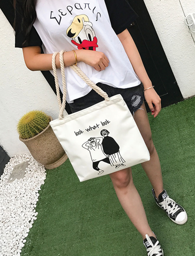 Jamel Print Tote Bag Jamel Print Tote Bag