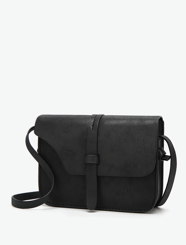 Nubuck Leather Crossbody Bag Nubuck Leather Crossbody Bag