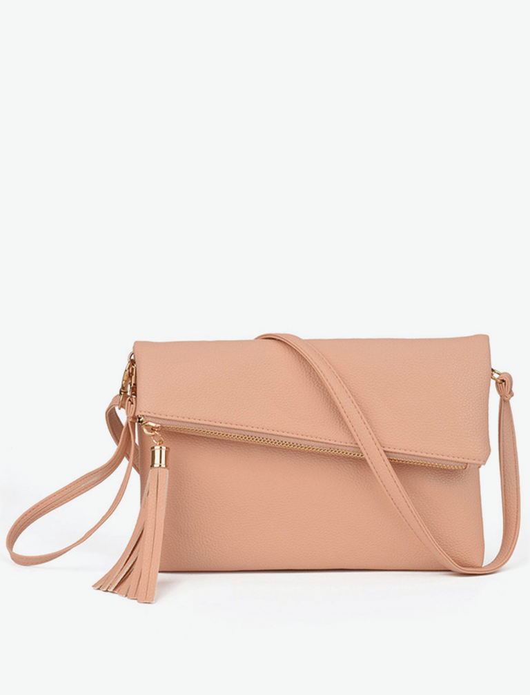 Zipper Solid Shoulder Bag Zipper Solid Shoulder Bag