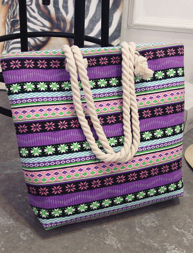 Aztec Pattern Tote Bag Aztec Pattern Tote Bag