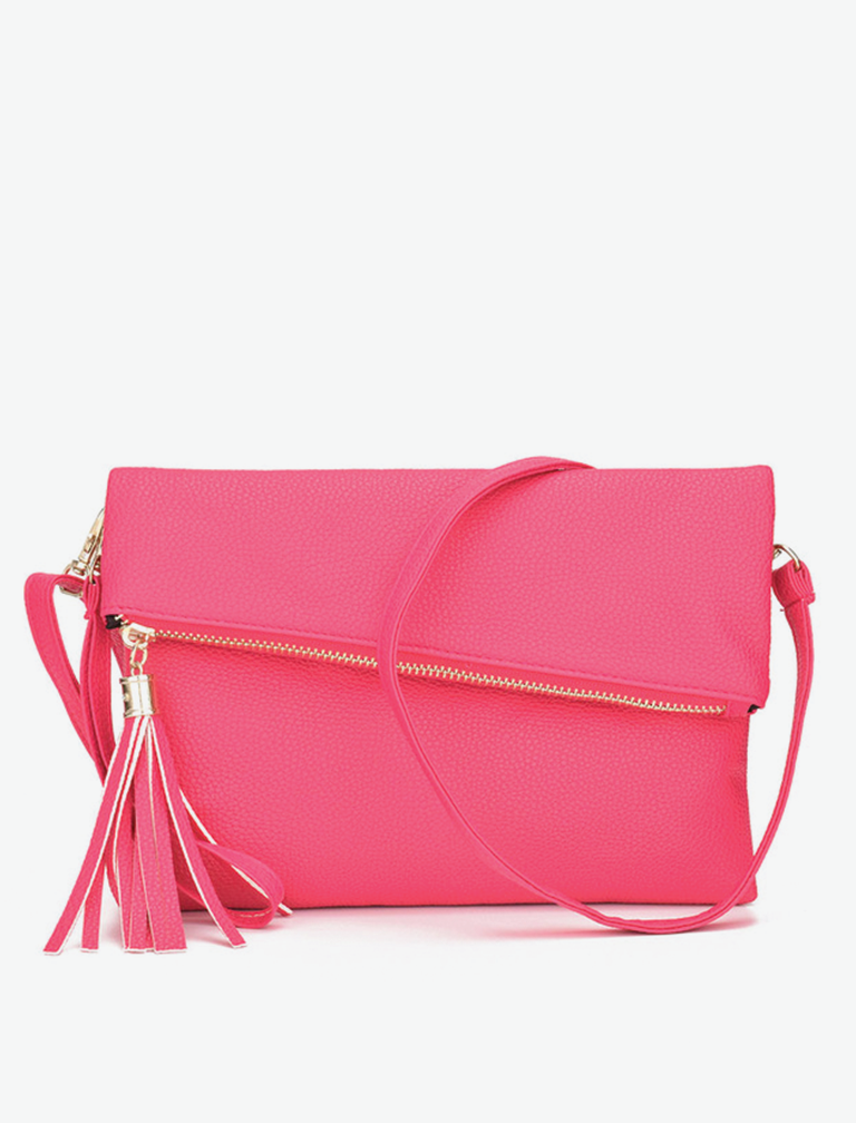 Zipper Solid Shoulder Bag Zipper Solid Shoulder Bag