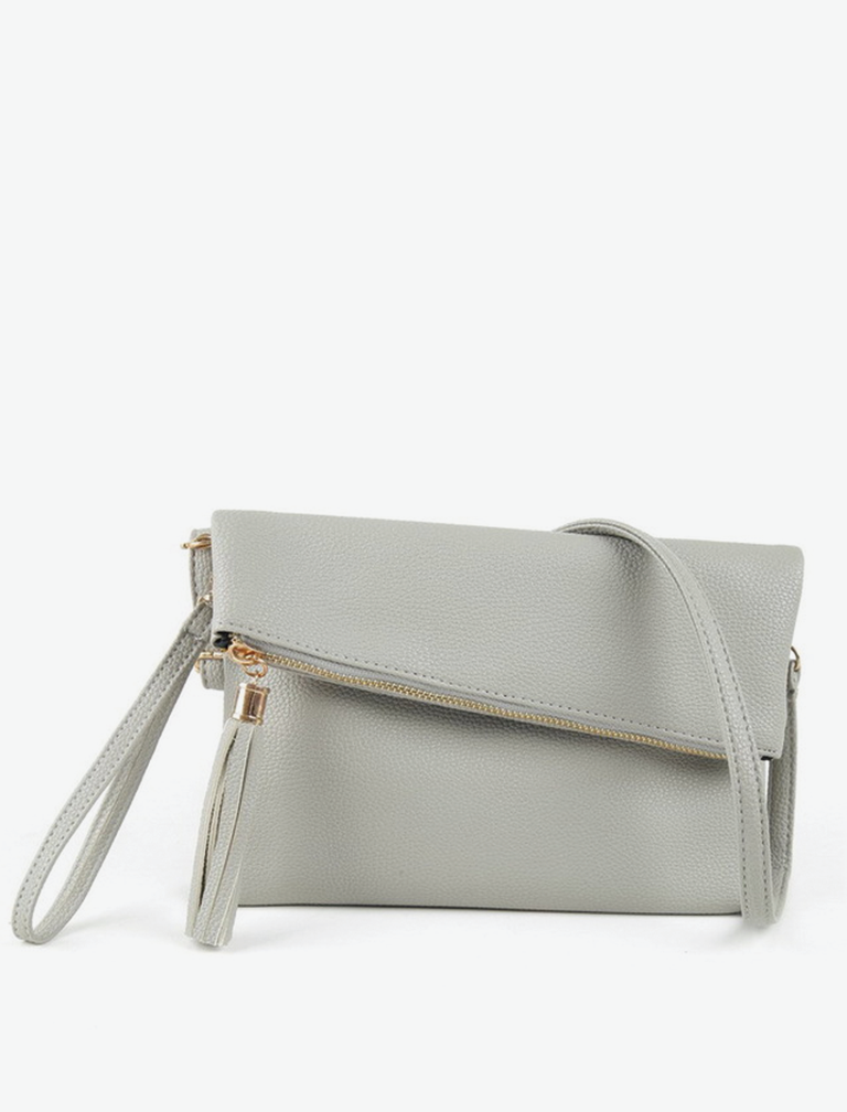 Zipper Solid Shoulder Bag Zipper Solid Shoulder Bag