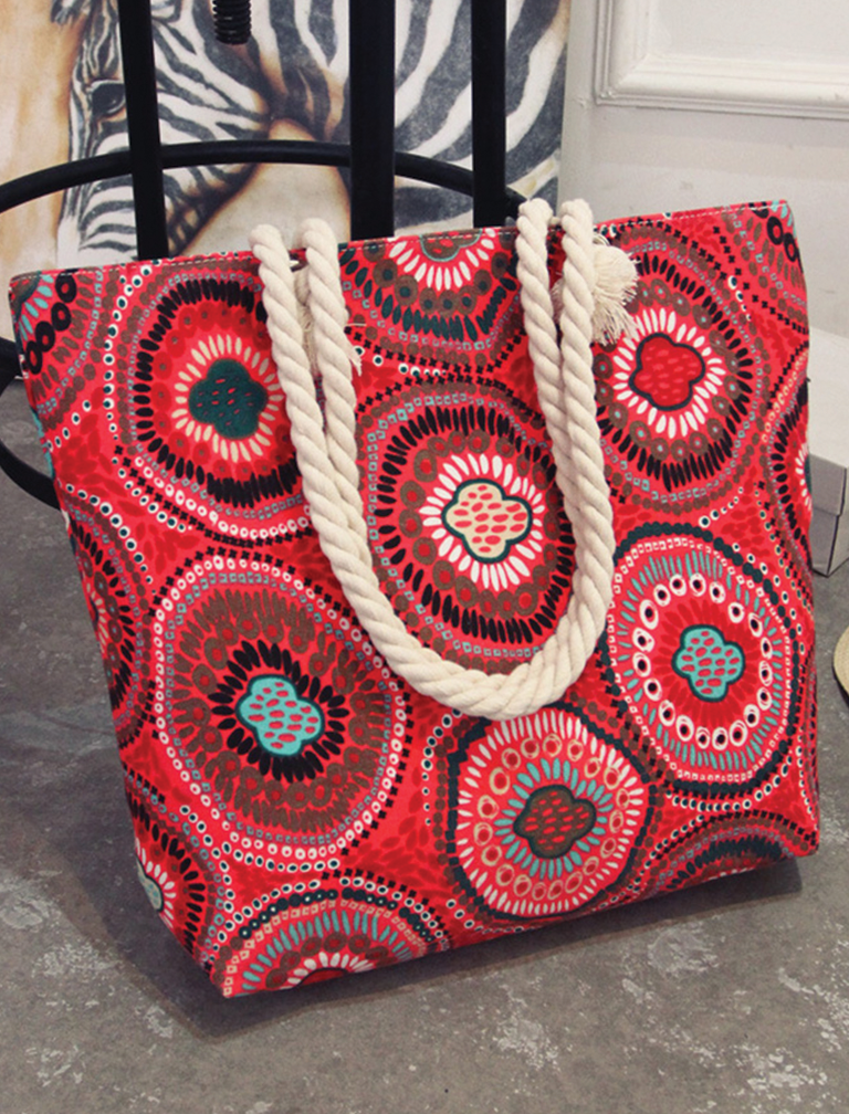 Aztec Pattern Tote Bag Aztec Pattern Tote Bag