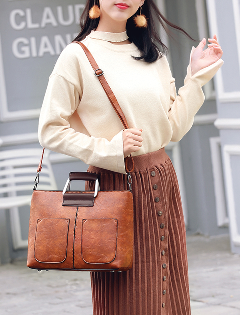 Vintage PU Leather Shoulder Bags Vintage PU Leather Shoulder Bags