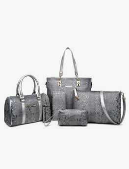 Serpentine Pattern Bag Set