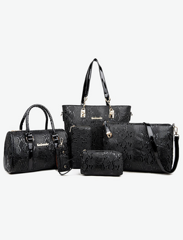 Serpentine Pattern Bag Set