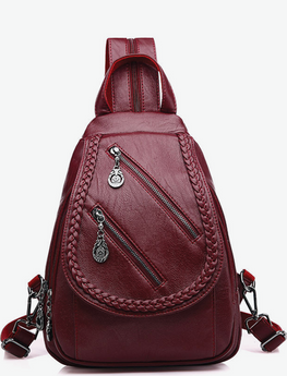 PU Leather Backpack