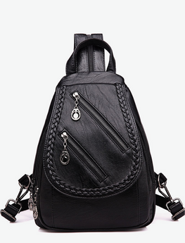 PU Leather Backpack