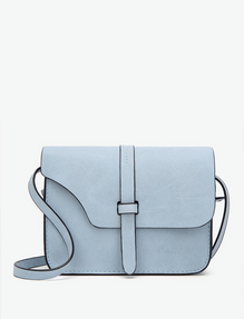 Nubuck Leather Crossbody Bag