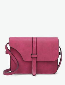 Nubuck Leather Crossbody Bag