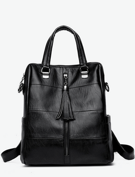 Multifunction Tassel Backpack