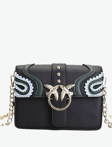 Metal Swallow Flap Bag